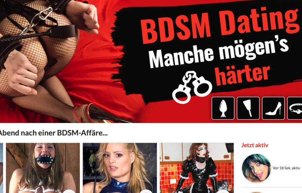 Fußfetisch Treffen lassen sich auch im BDSMDating Portal finden