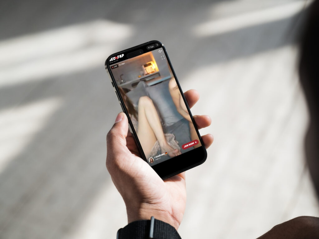 NeoFap bietet keine Pornos, sondern vertikale Live Camshows wie bei TikTok Live Pornos